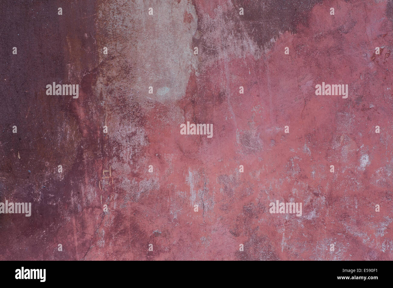 texture of dark pink wall plaster background Stock Photo