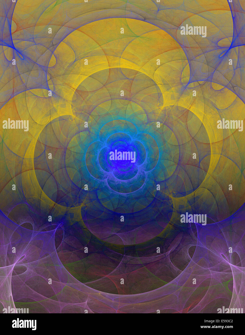 Abstract background for elegant design cover or fantasy composition ...