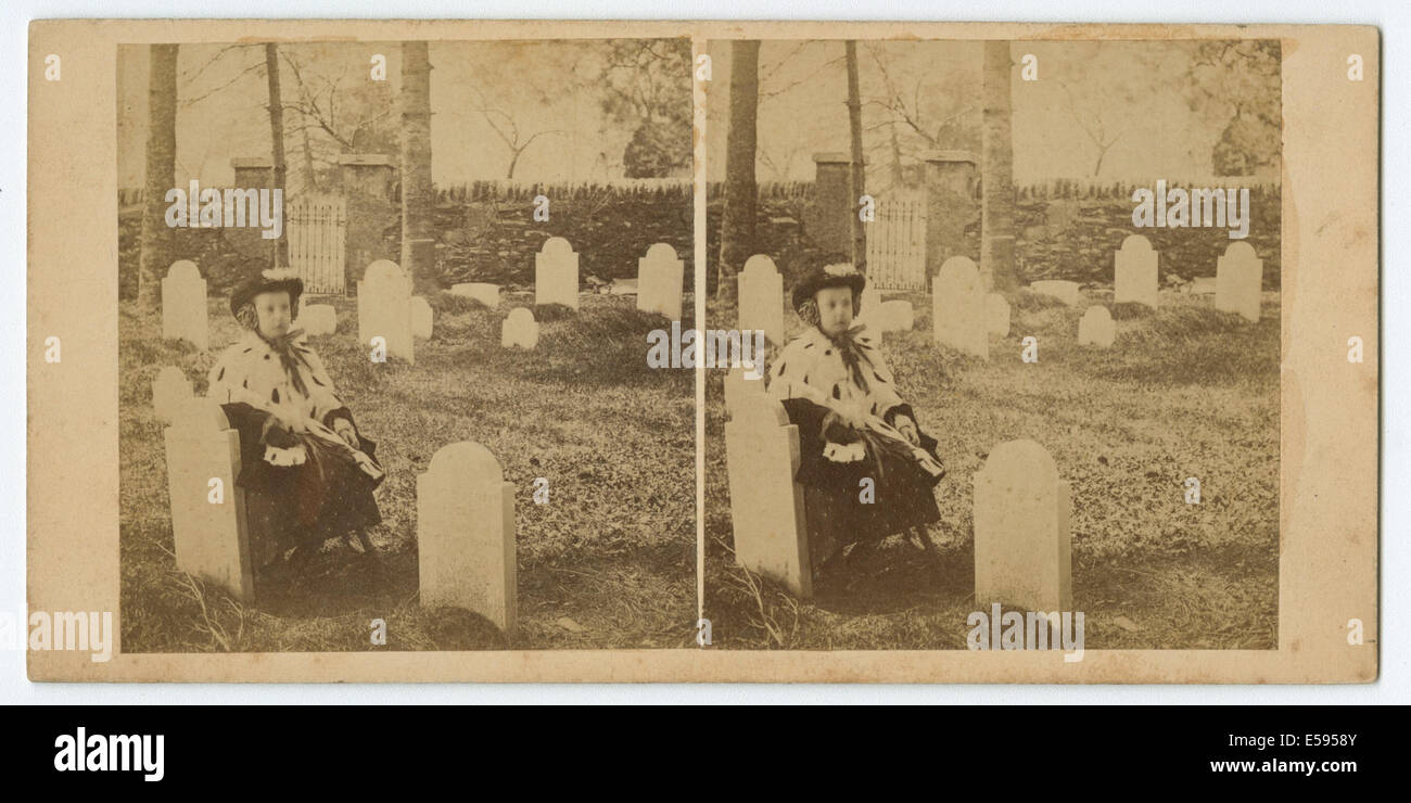 Family Burial Ground at Stenton, Philadelphia Stock Photo