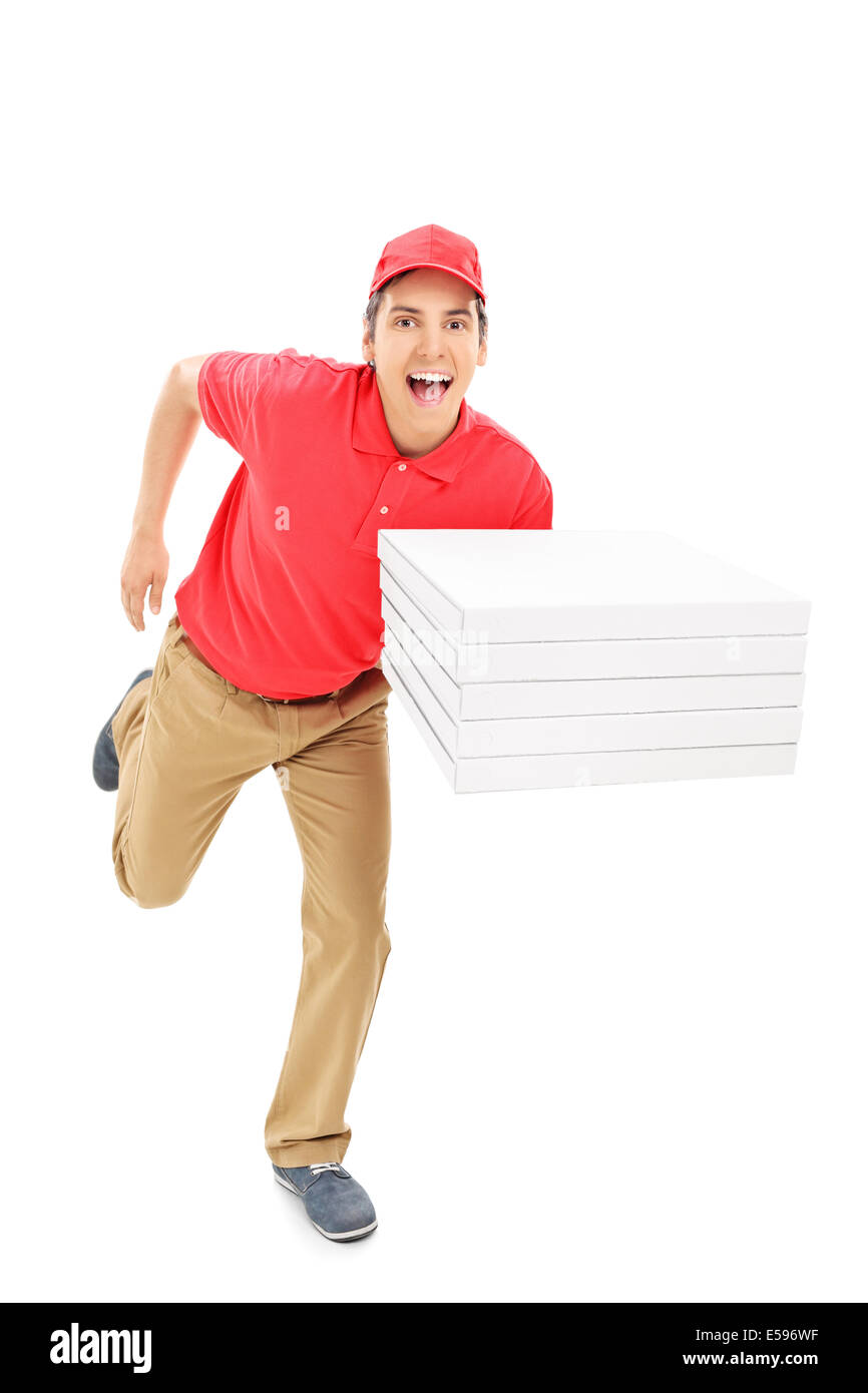 Late delivery pizza Cut Out Stock Images & Pictures Alamy