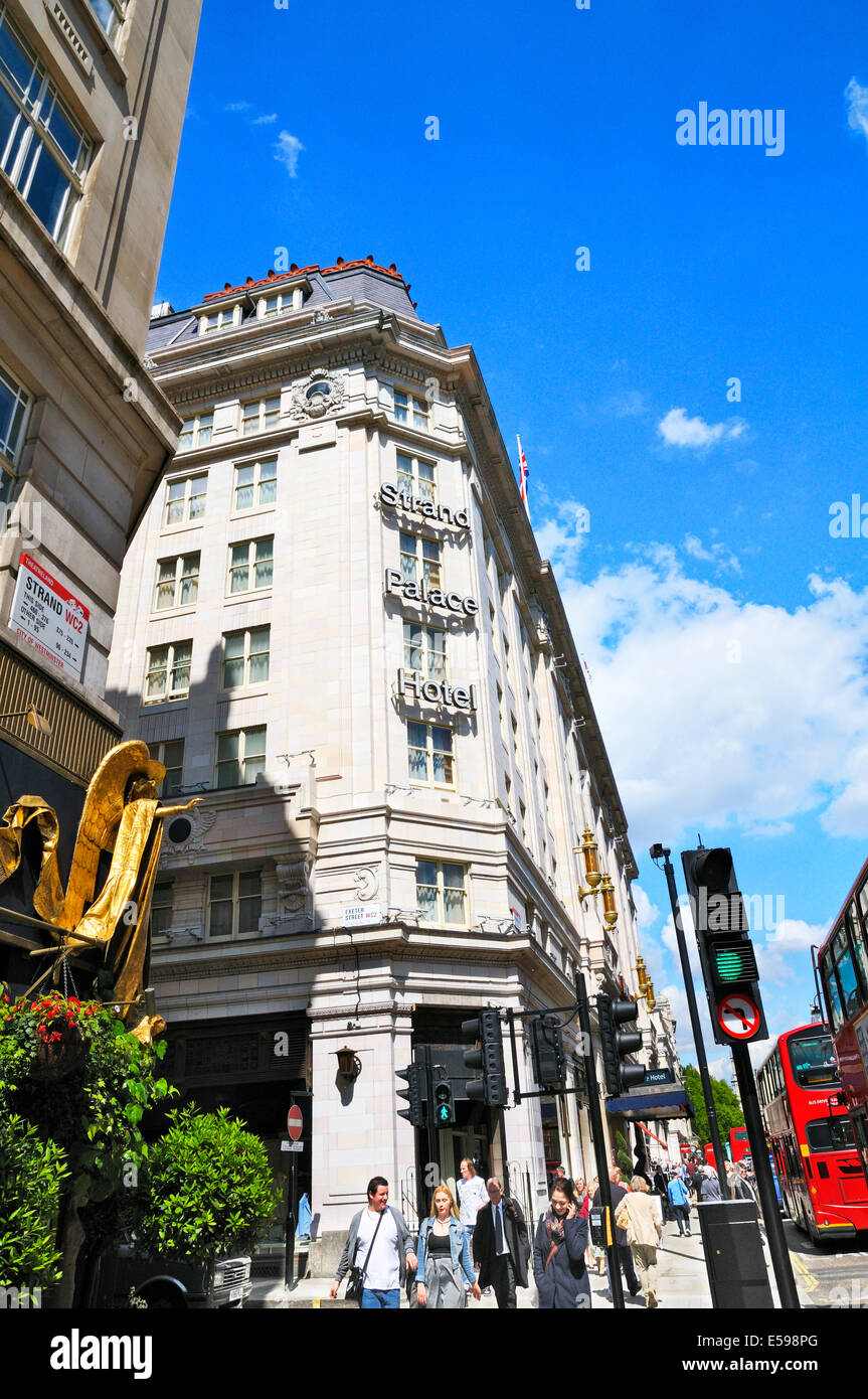 Strand Palace Hotel, The Strand, London WC2, England, UK Stock Photo