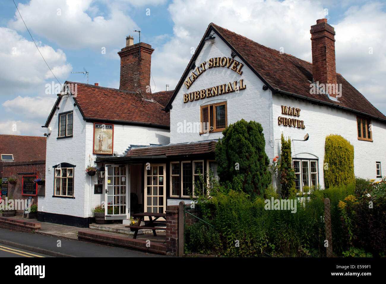 The Malt Shovel pub, Bubbenhall, Warwickshire, England, UK Stock Photo