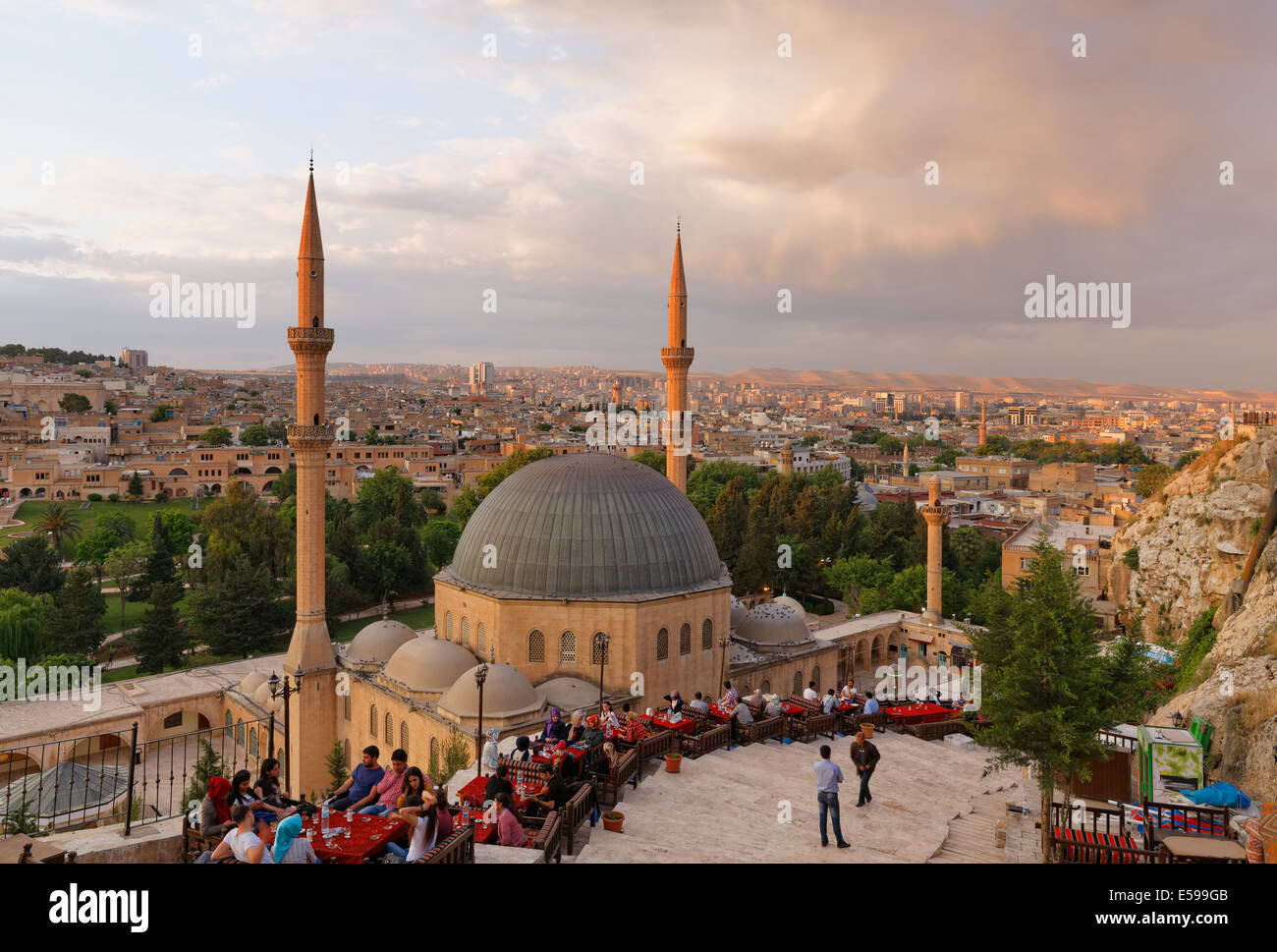 Turkey, Anatolia, Mevlid-i Halil Camii, Dergah mosque Stock Photo