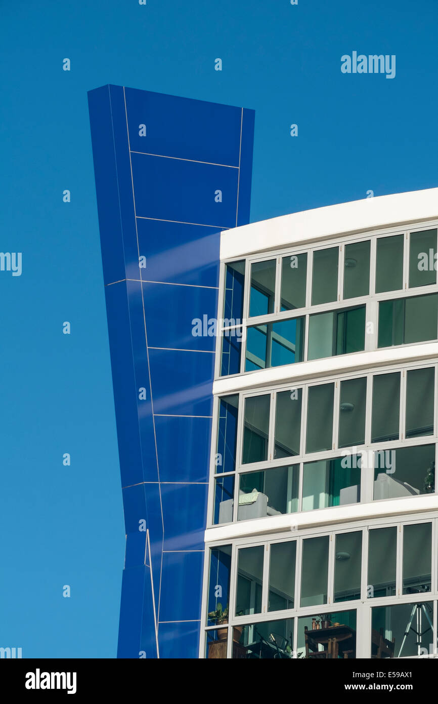 Units at Woody Point Stock Photo Alamy