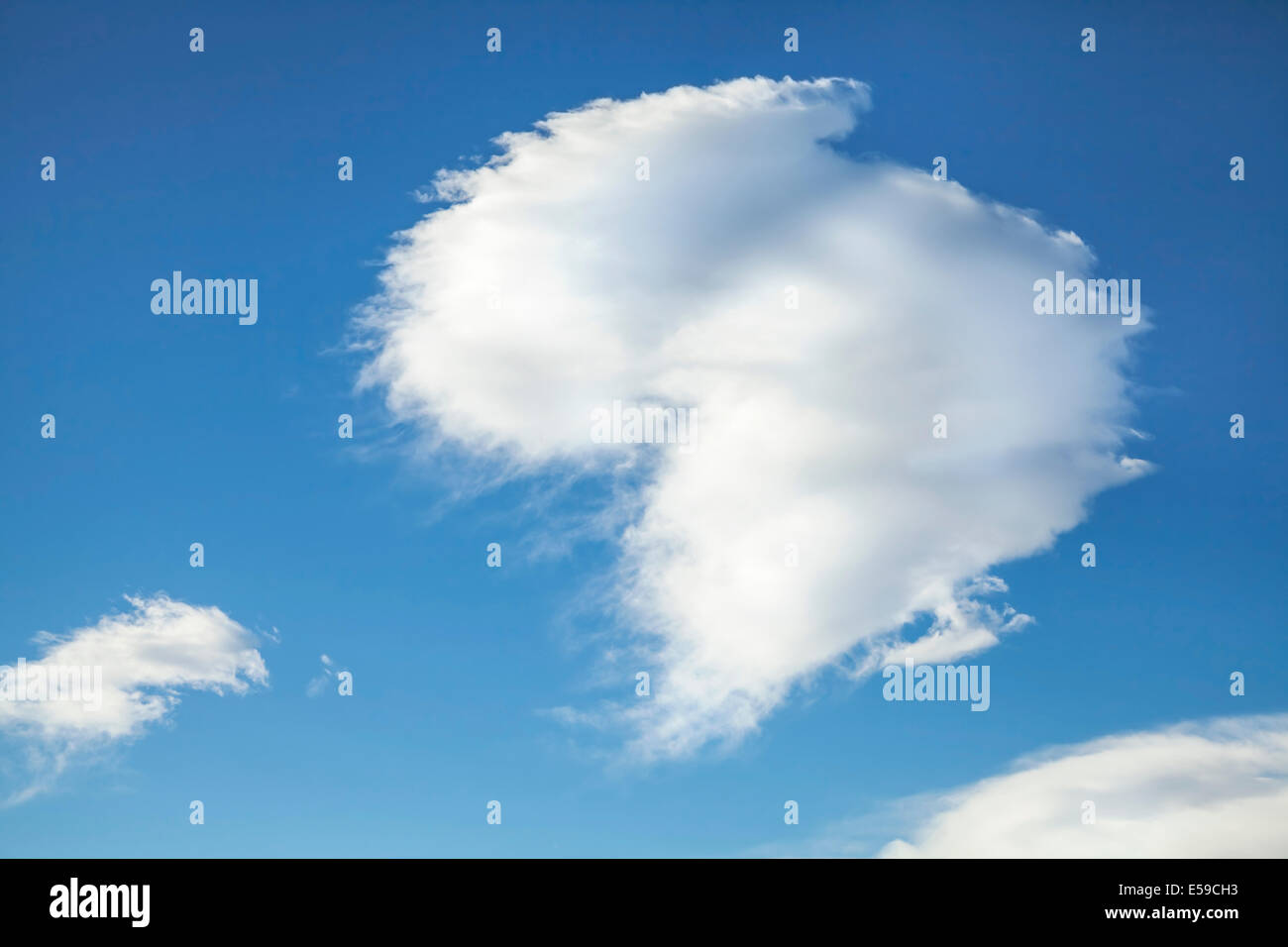 Beautiful cloud on blue sky background. Stock Photo