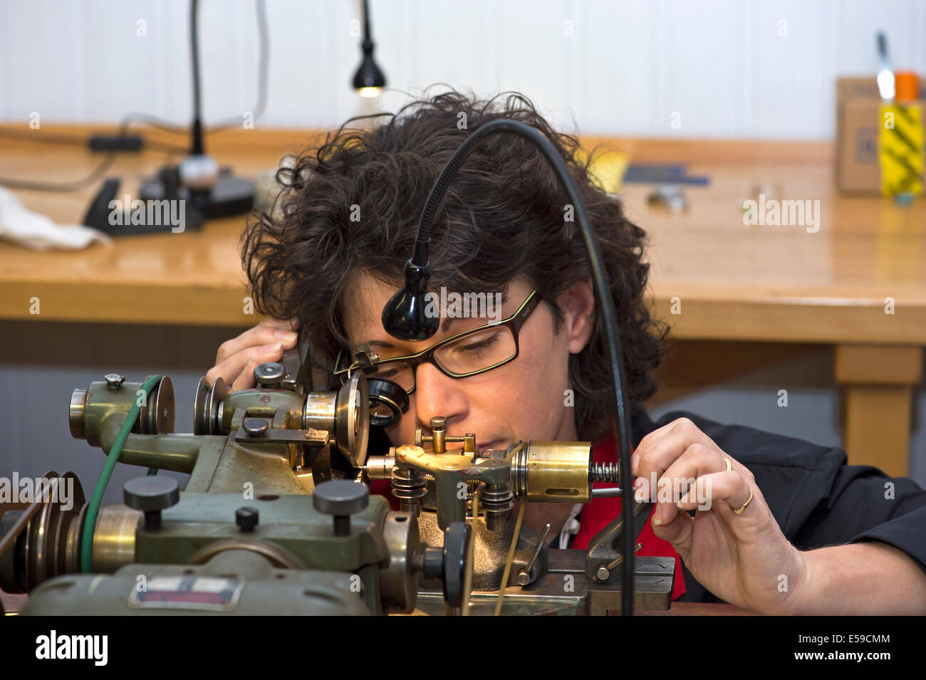 Swiss precision manufacturing hires stock photography and images Alamy