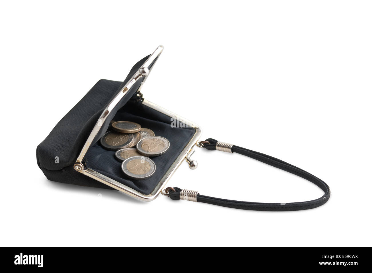 Coin purse white hires stock photography and images Alamy