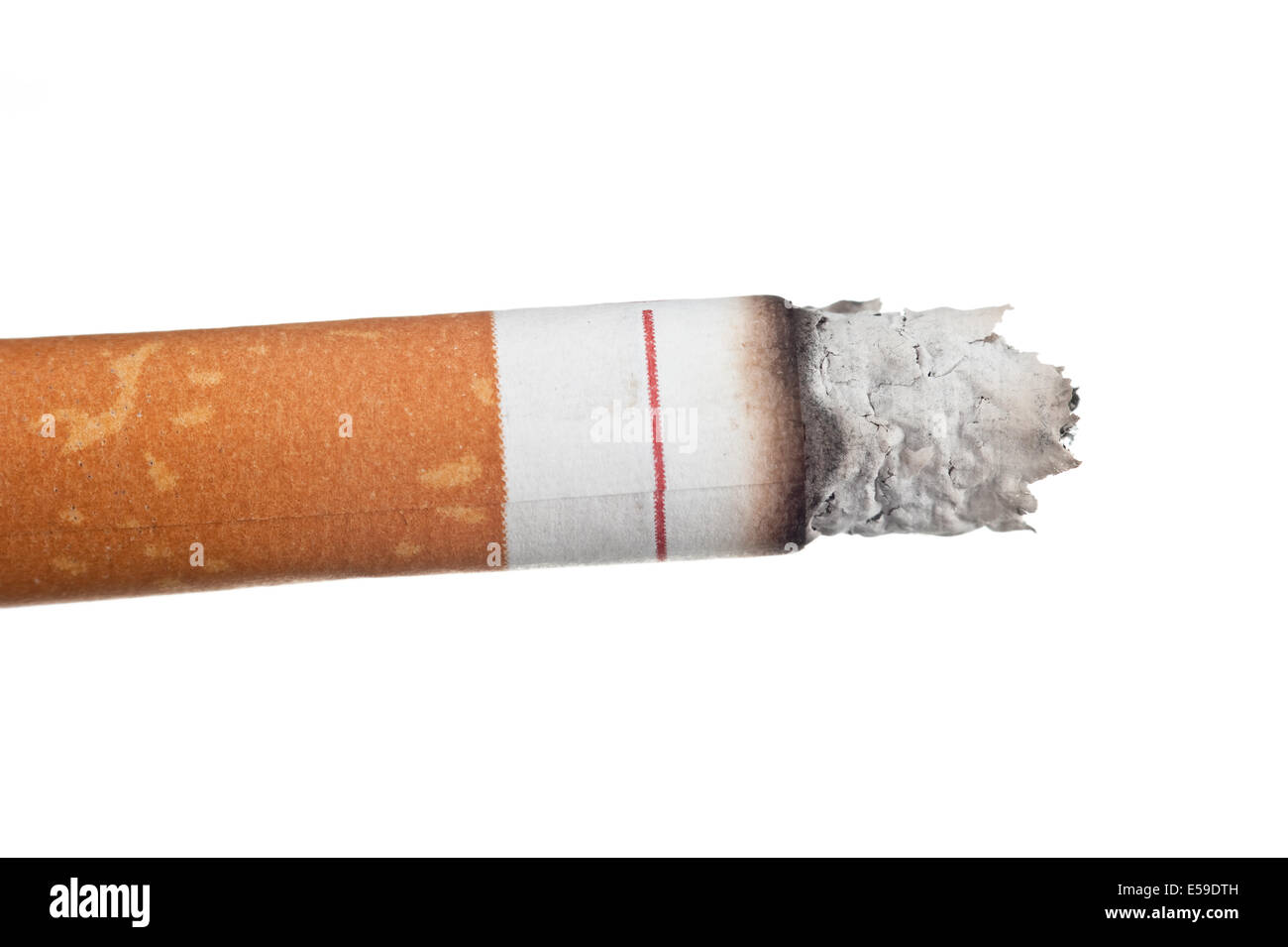 cigarette ashes macro isolated on white background Stock Photo Alamy