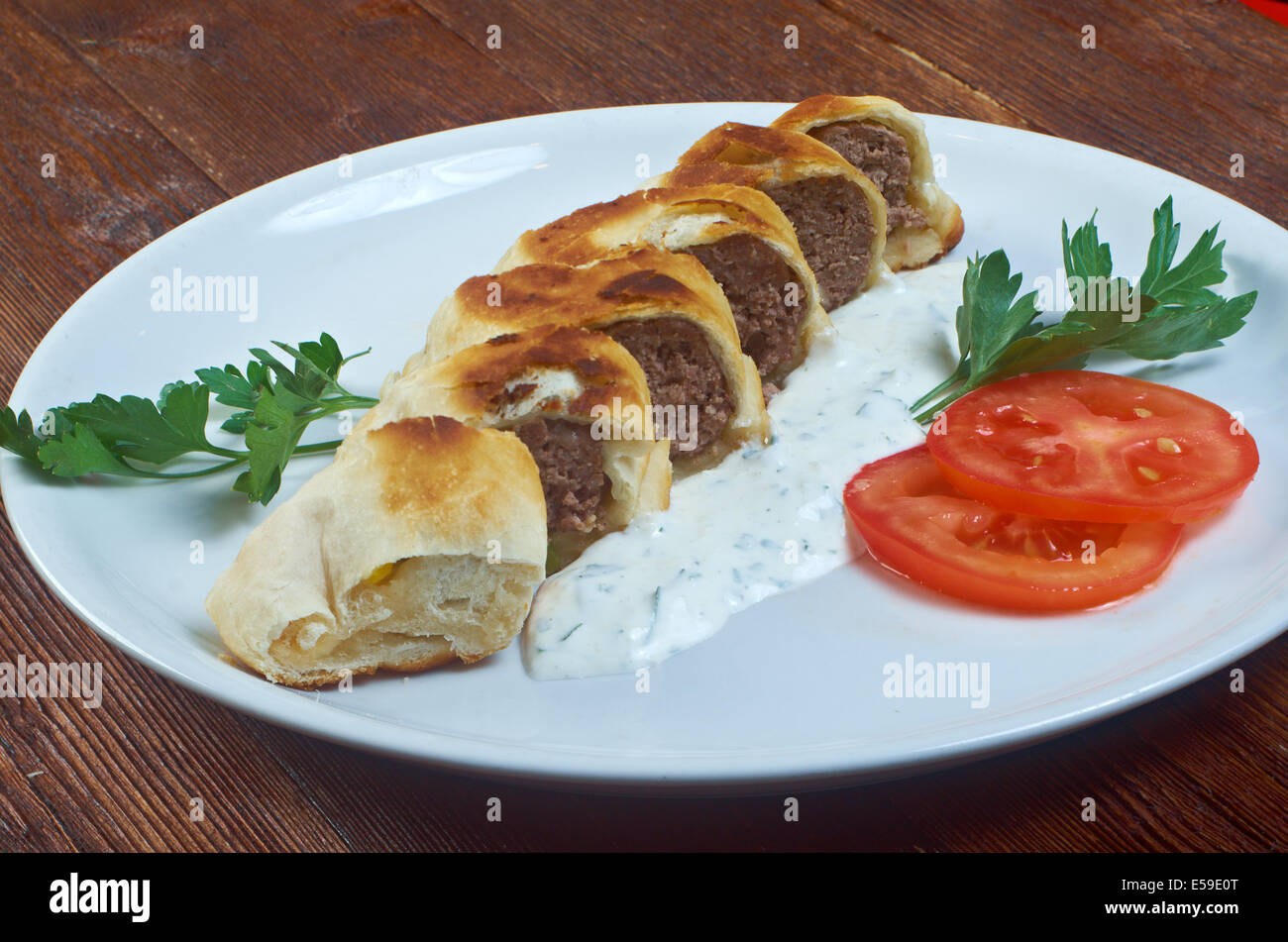 Turkish meat pie hires stock photography and images Alamy