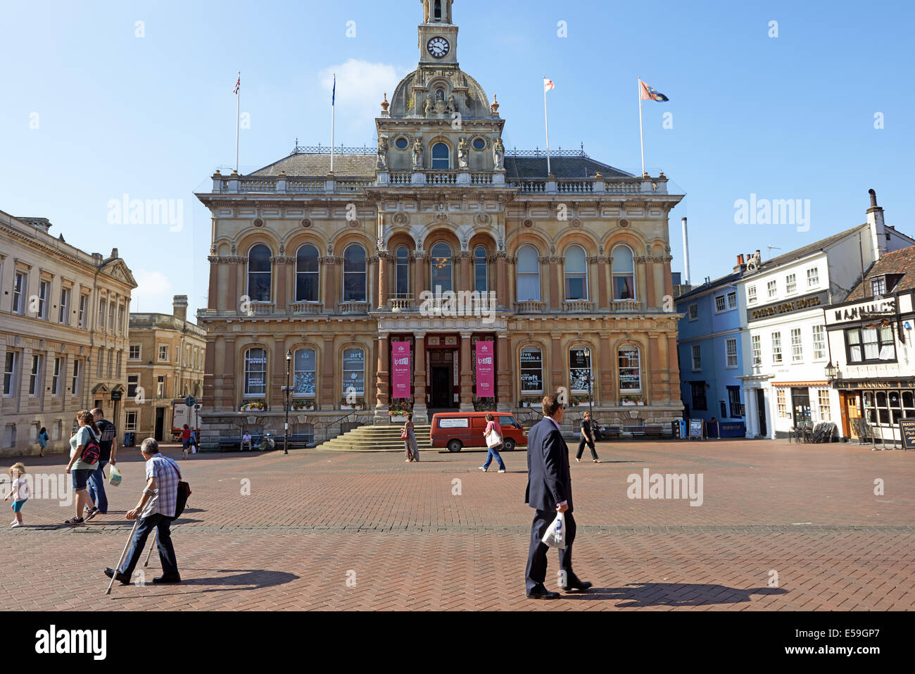 Town Hall, Ipswich, Suffolk, UK Stock Photo Alamy