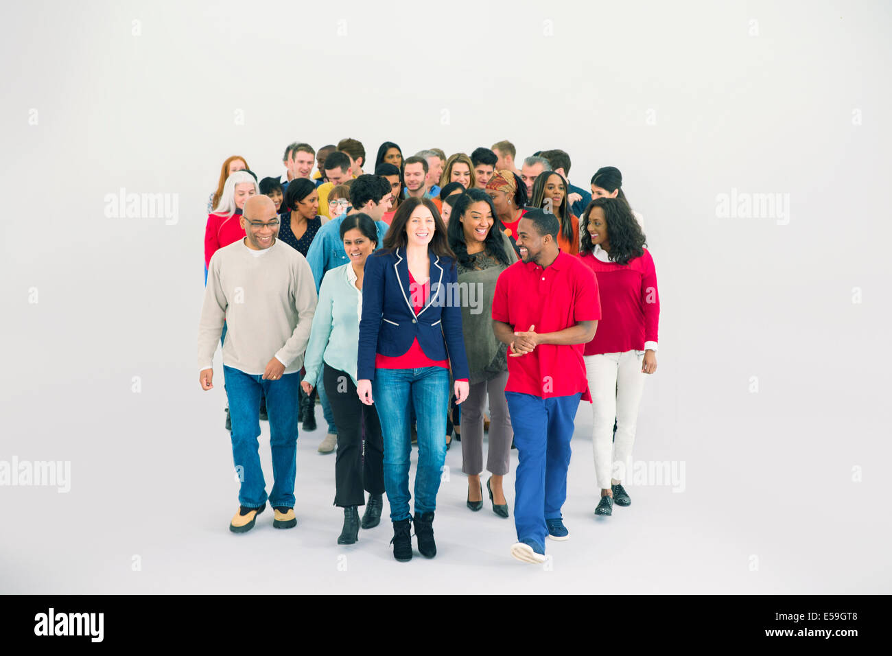 Business people walking Stock Photo - Alamy