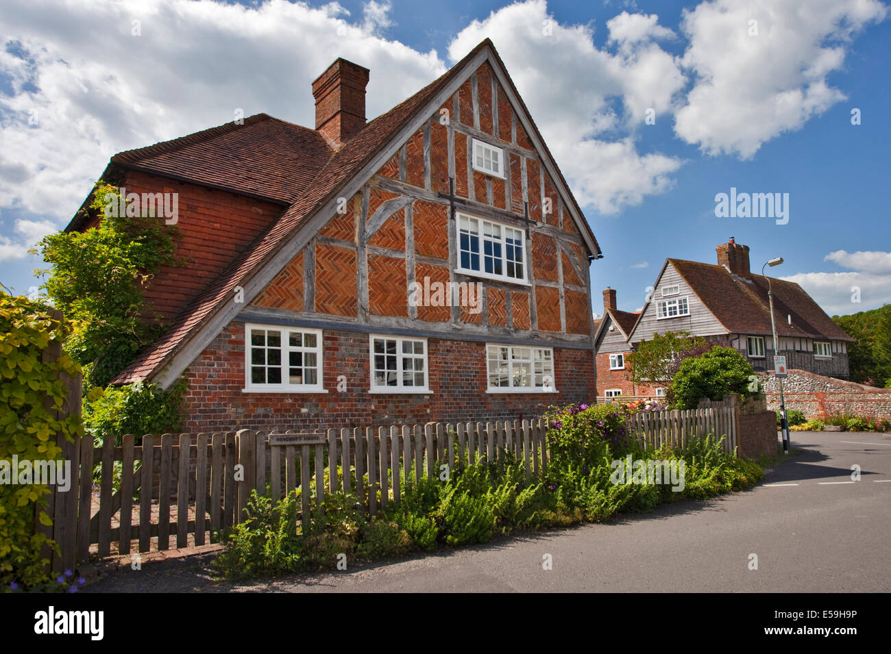 Cottages, East Meon, Hampshire, England Stock Photo - Alamy