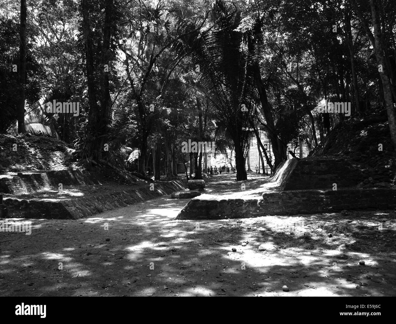 Mexican Map Editable Mayan game Black and White Stock Photos & Images - Alamy