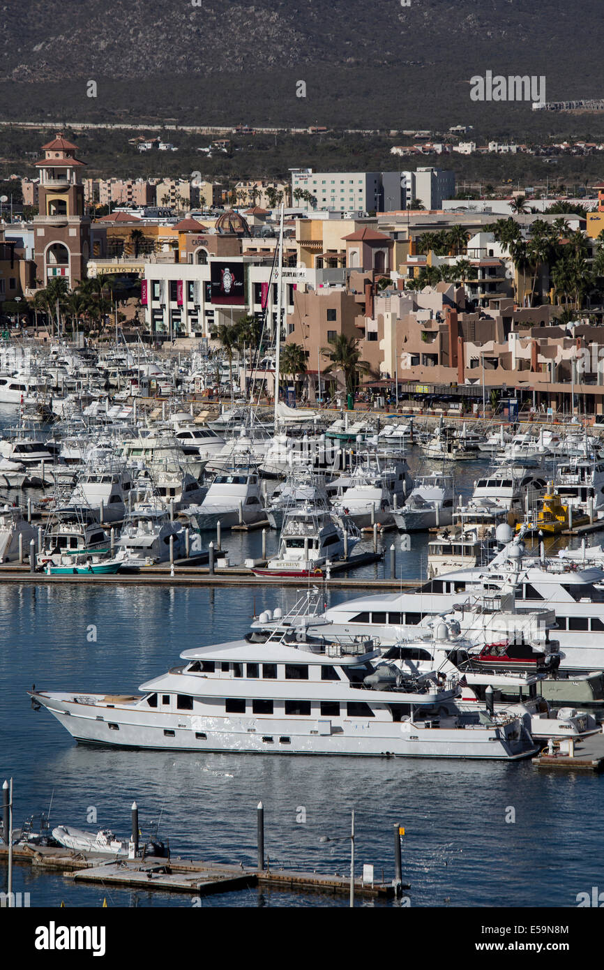 Marina Cabo San Lucas, Mexico. Stock Photo