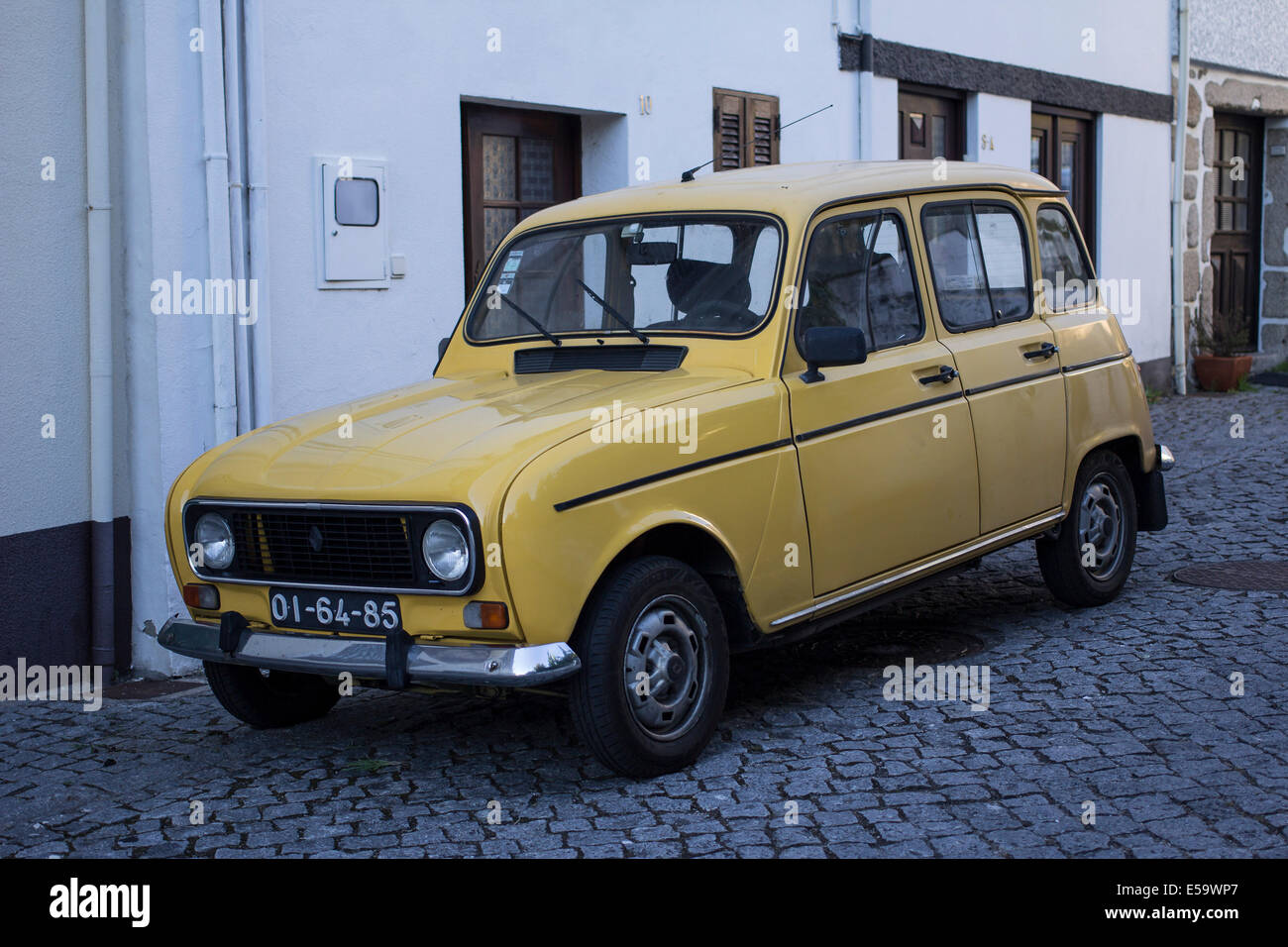 Renault 4, Arouca, Portugal, Europe Stock Photo