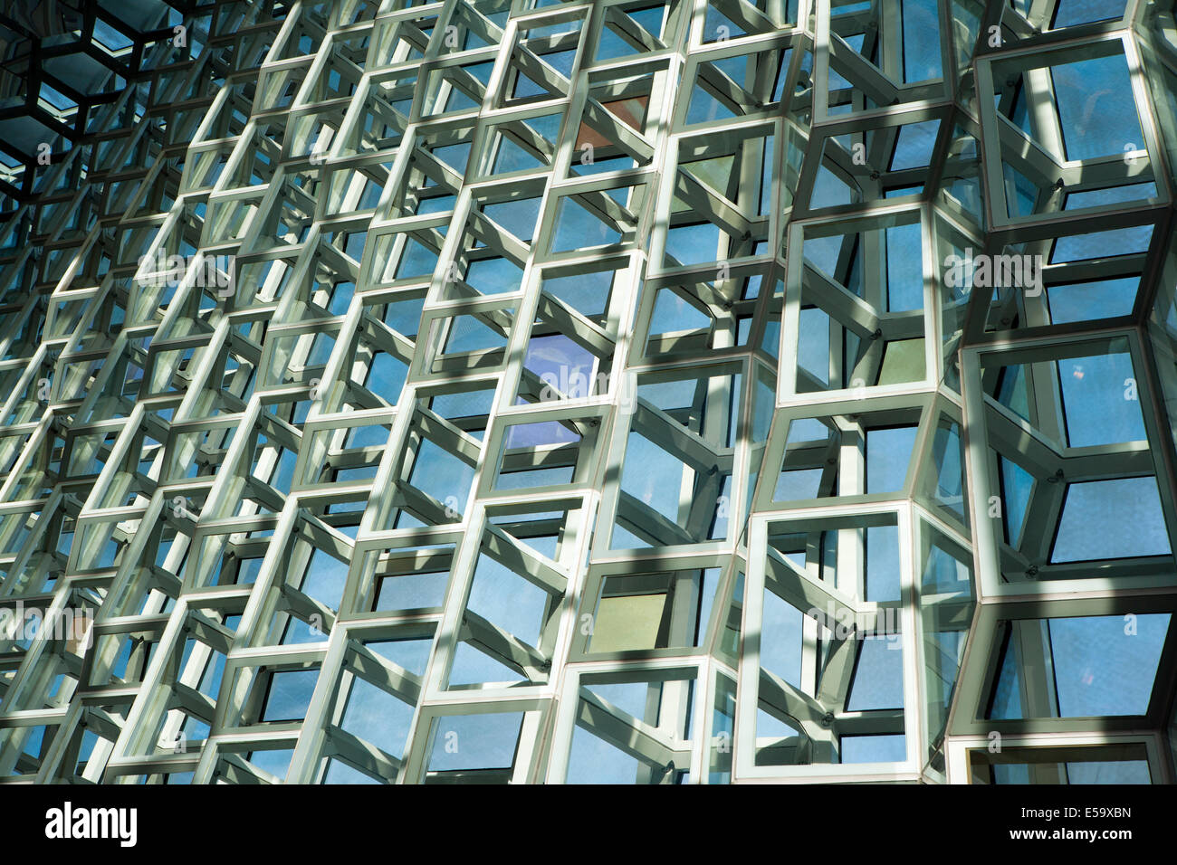 Harpa Concert Hall and Conference Centre - Reykjavik, Iceland Stock Photo