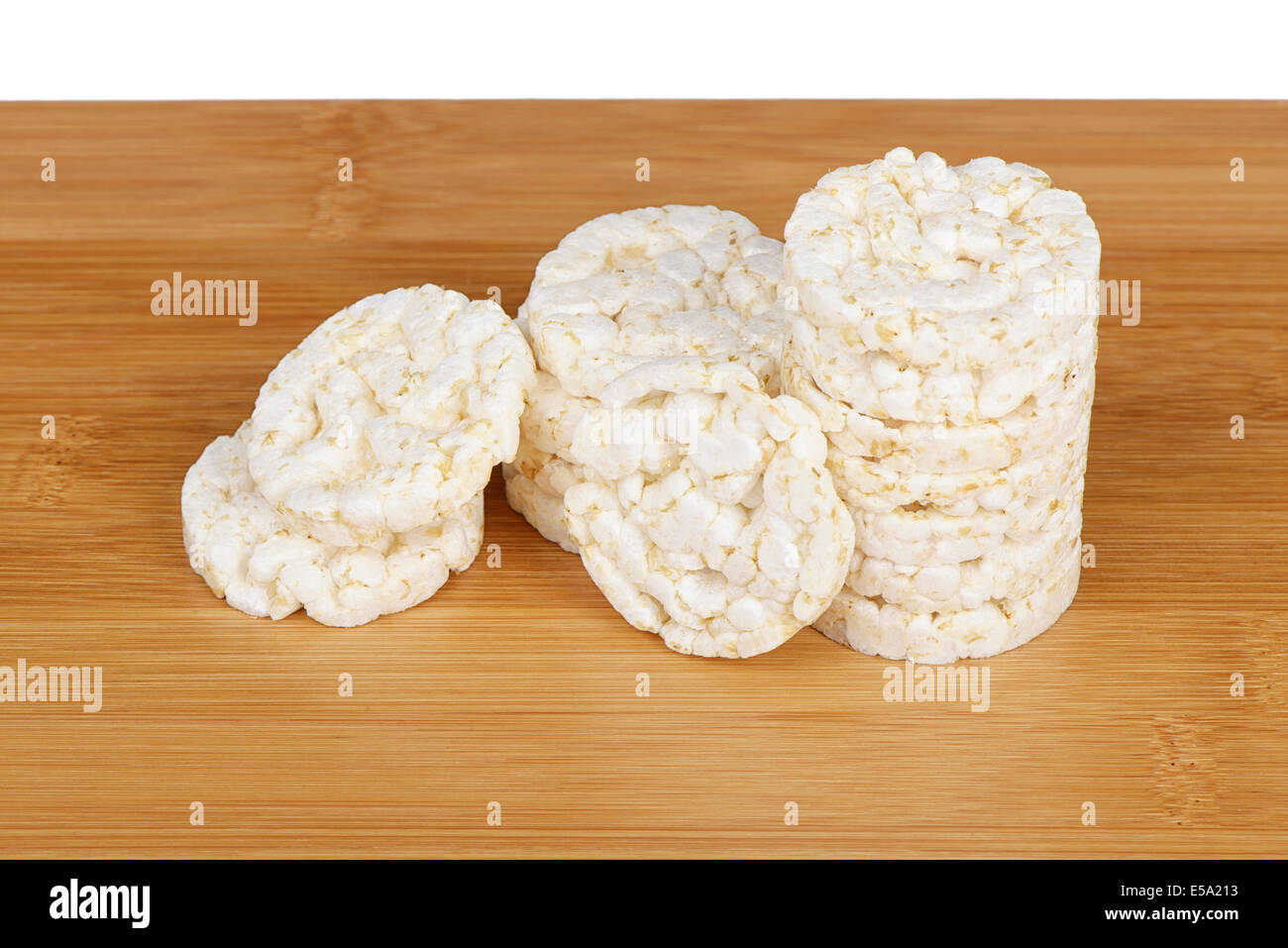 puffed rice, a kind of crackers in Korea Stock Photo