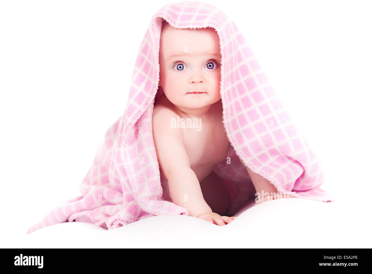 baby after bath Stock Photo Alamy