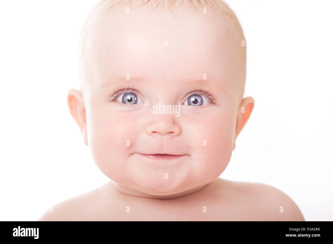 bright closeup portrait of adorable baby Stock Photo - Alamy