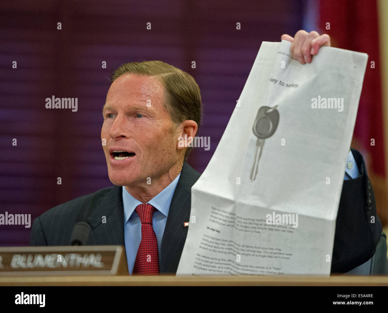 United States Senator Richard Blumenthal (Democrat of Connecticut