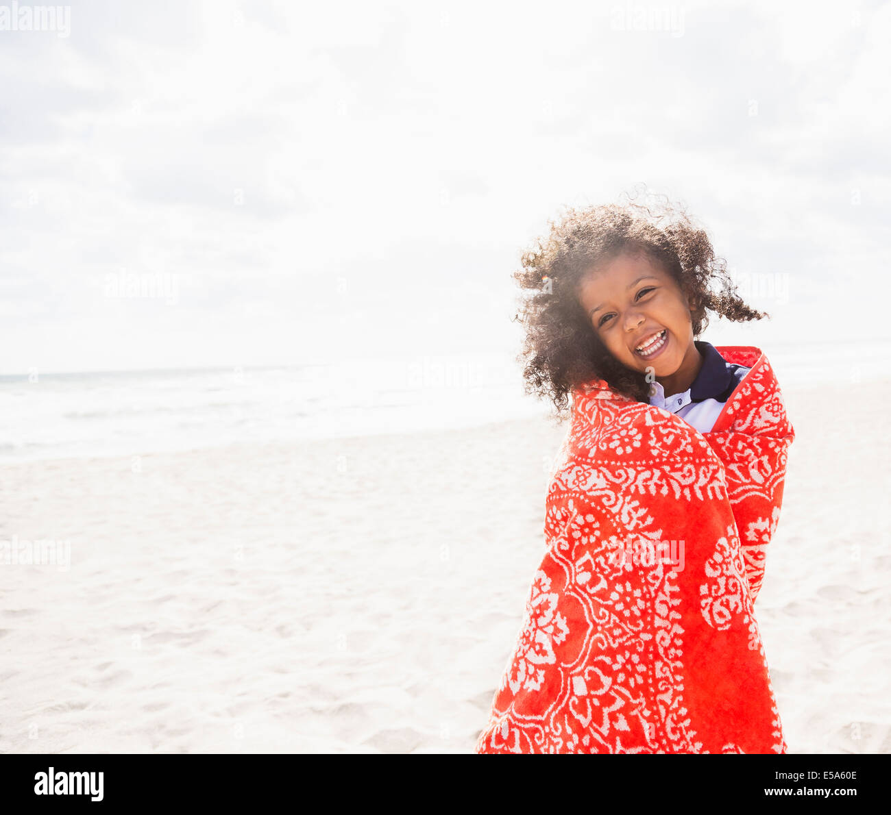 African girl posing at the beach hires stock photography and images