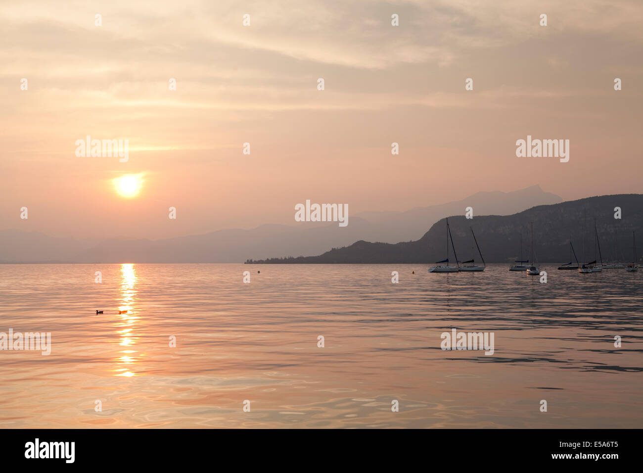 Moody Lake Garda High Resolution Stock Photography and Images - Alamy