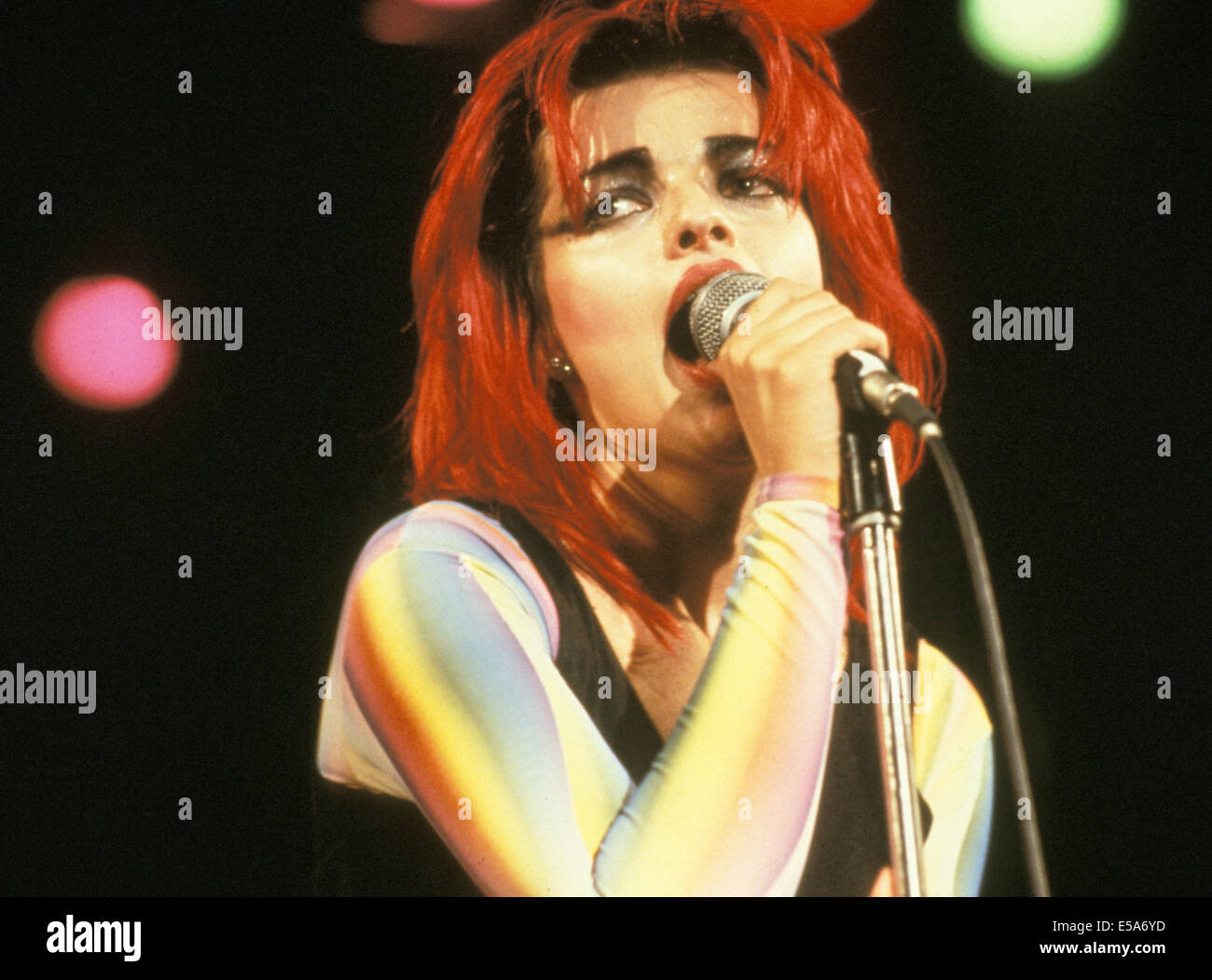 NINA HAGEN German singer about 1985 Stock Photo Alamy