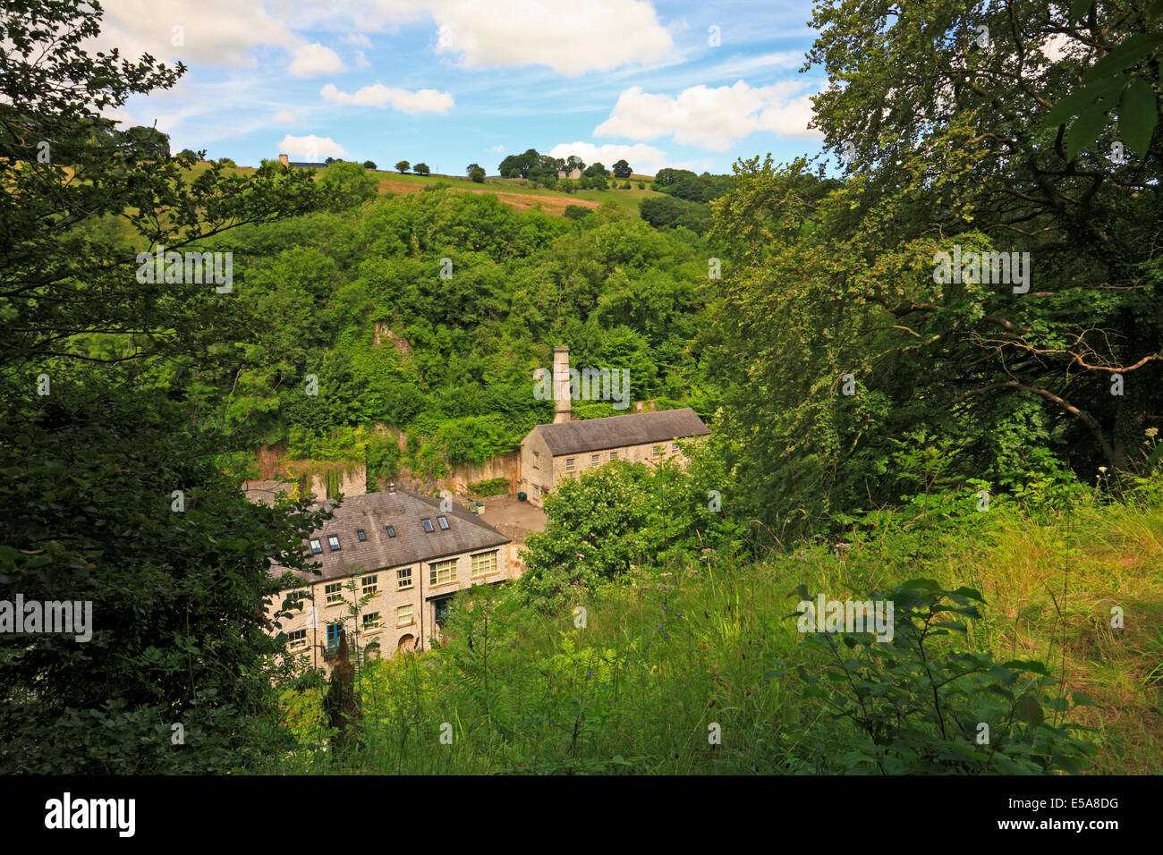 Litton Mill a former textile mill now luxury apartments in Miller's
