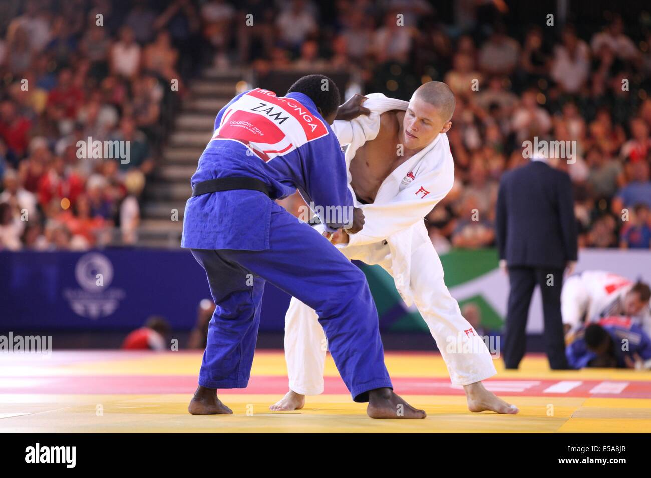 Glasgow, Scotland, UK. 25th July 2014. Commonwealth Games day 2, Judo