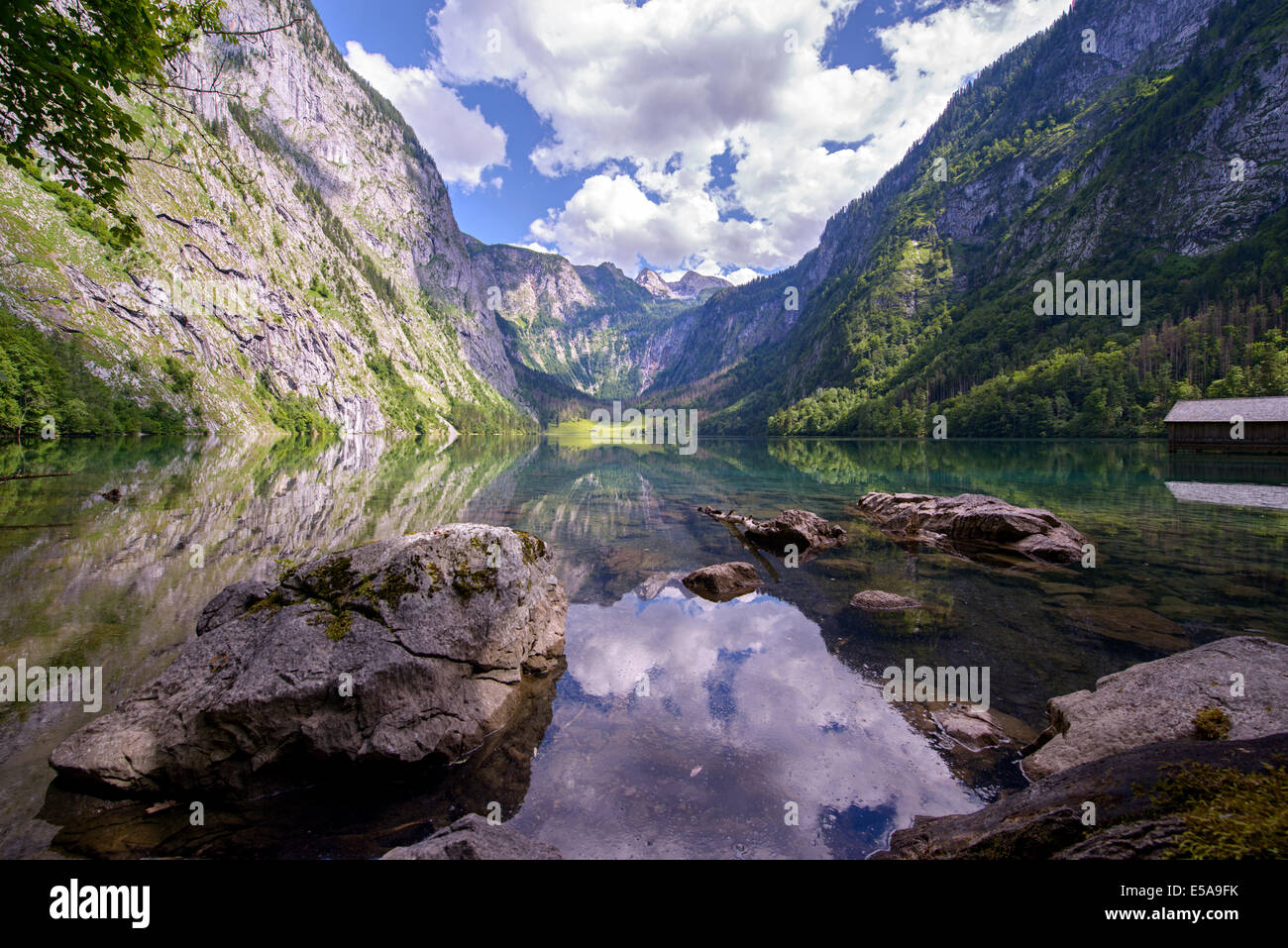 Obersee reflection view hi-res stock photography and images - Alamy