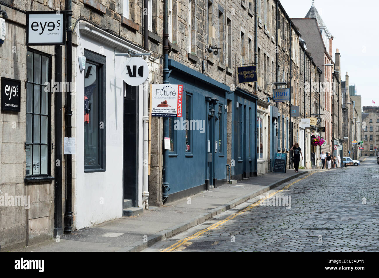 Thistle Street, Edinburgh Stock Photo