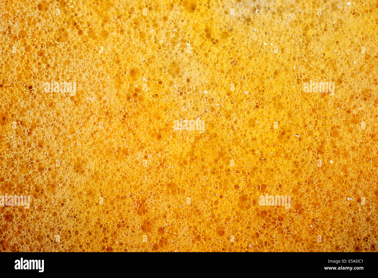 yellow foam background Stock Photo
