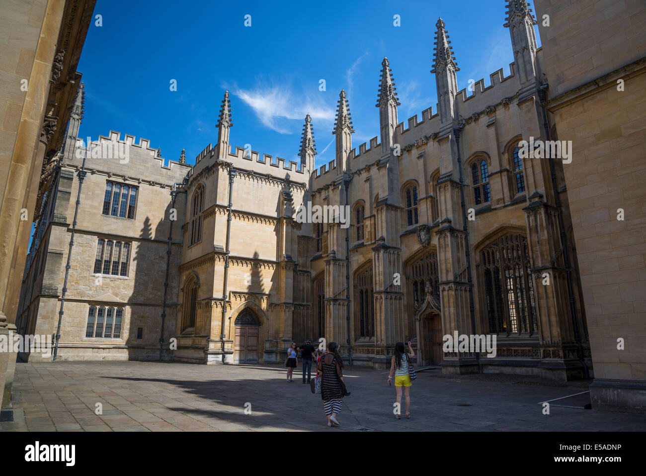 Divinity School, 15th century building in the Perpendicular style ...