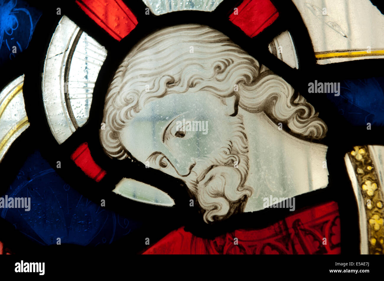 Stained glass jesus hi-res stock photography and images - Alamy