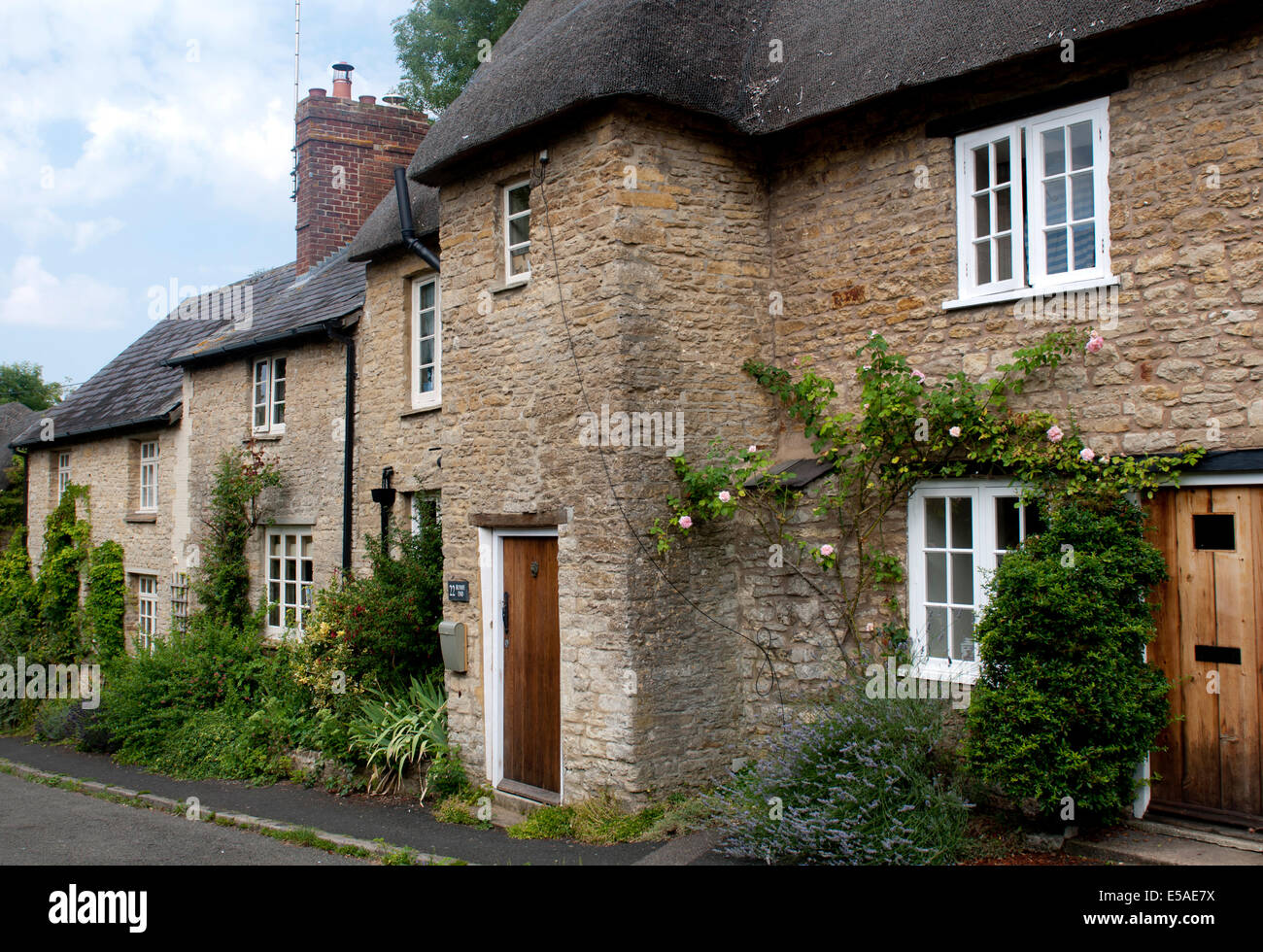 Upper Heyford village, Oxfordshire, England, UK Stock Photo Alamy
