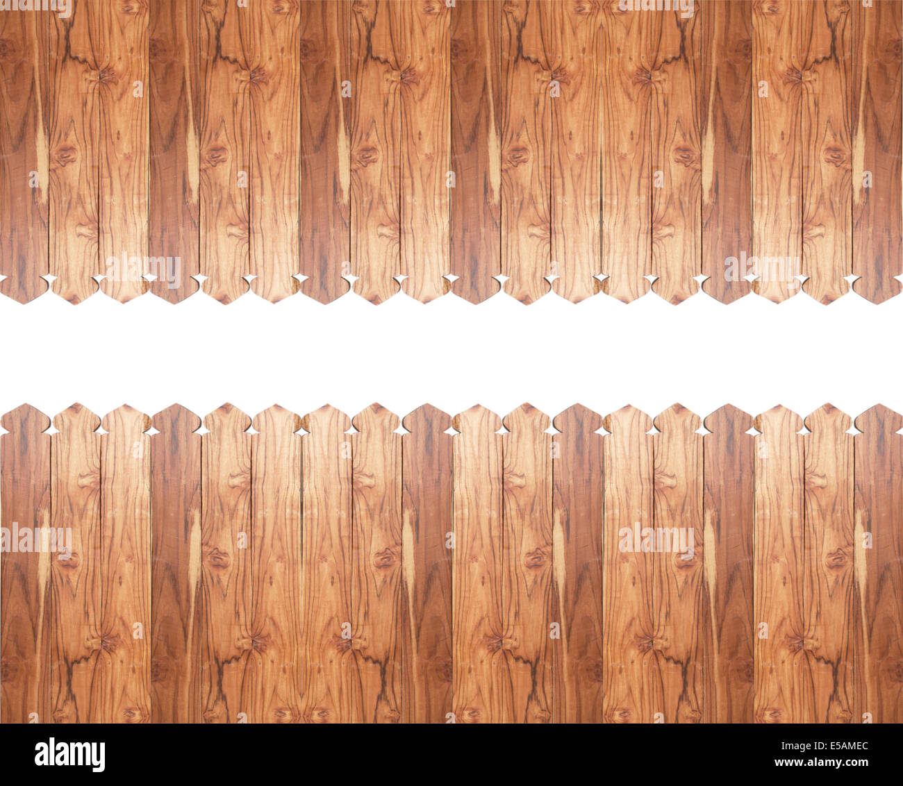 Old wooden wall isolated on white background Stock Photo - Alamy