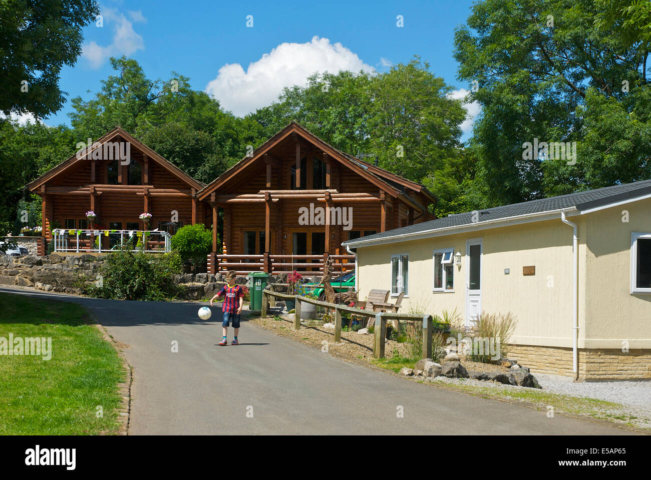 Holiday homes at Long Ashes, Threshfield, Yorkshire Dales National Park