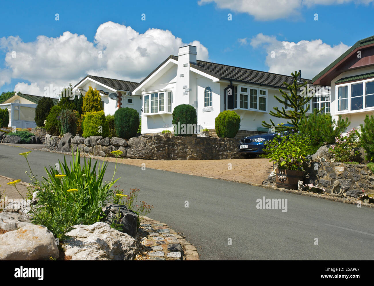 Holiday homes at Long Ashes, Threshfield, Yorkshire Dales National Park