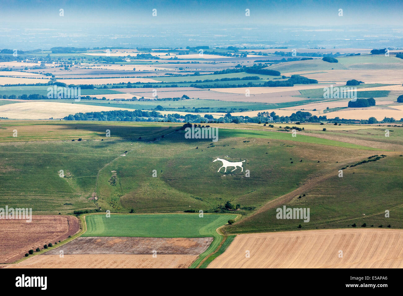 Milk hill white horse hires stock photography and images Alamy