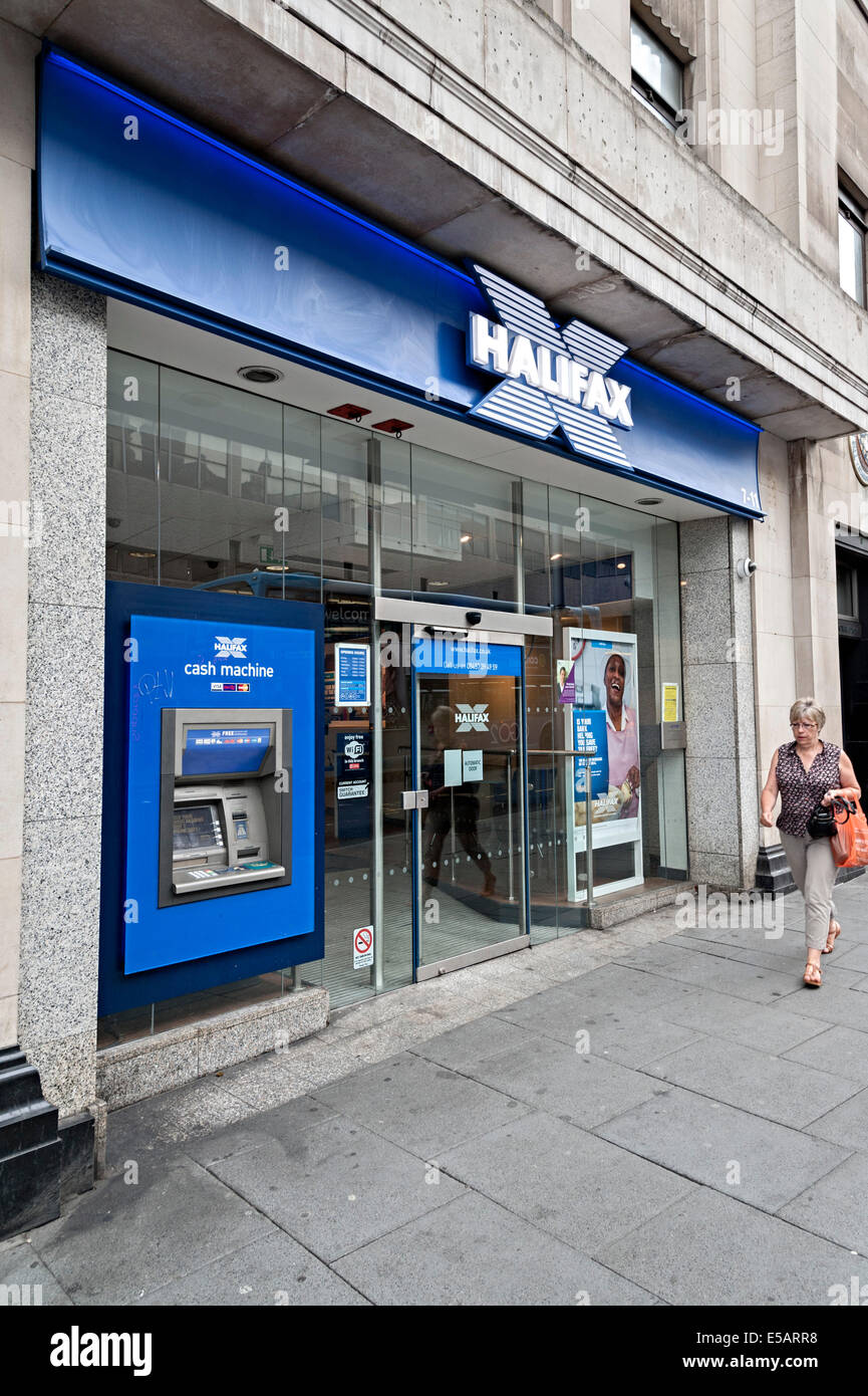 Halifax building society nottingham Stock Photo Alamy