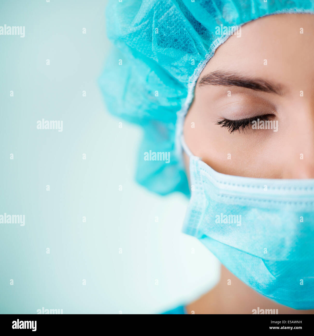 Doctor sleeping up close hi-res stock photography and images - Alamy