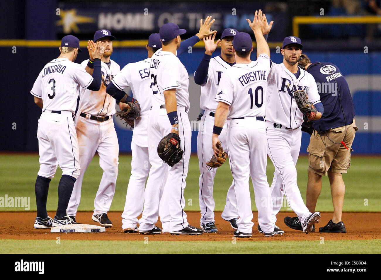 Tropicana Field in St. Petersburg, Florida, USA Stock Photo - Alamy