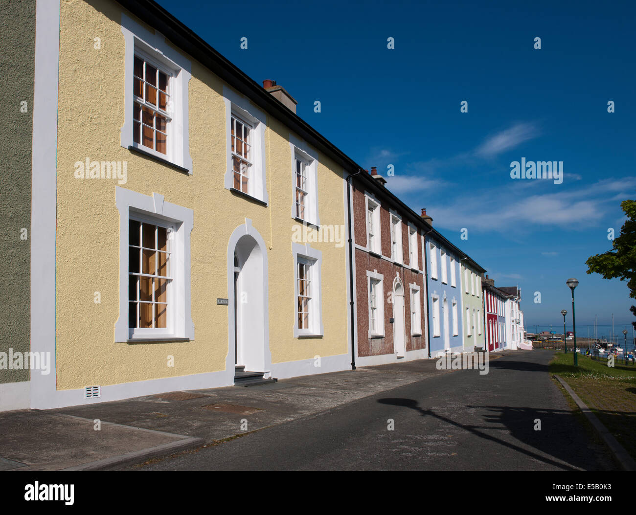 Aberaeron , Cardigan Bay, West Wales, Wales, Uk Stock Photo