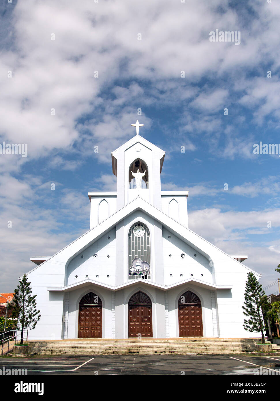 Hoi An Catholic Church in Vietnam Stock Photo