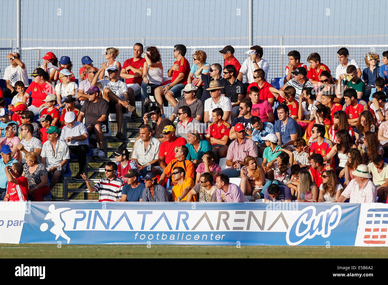 Pinatar arena football center football hires stock photography and