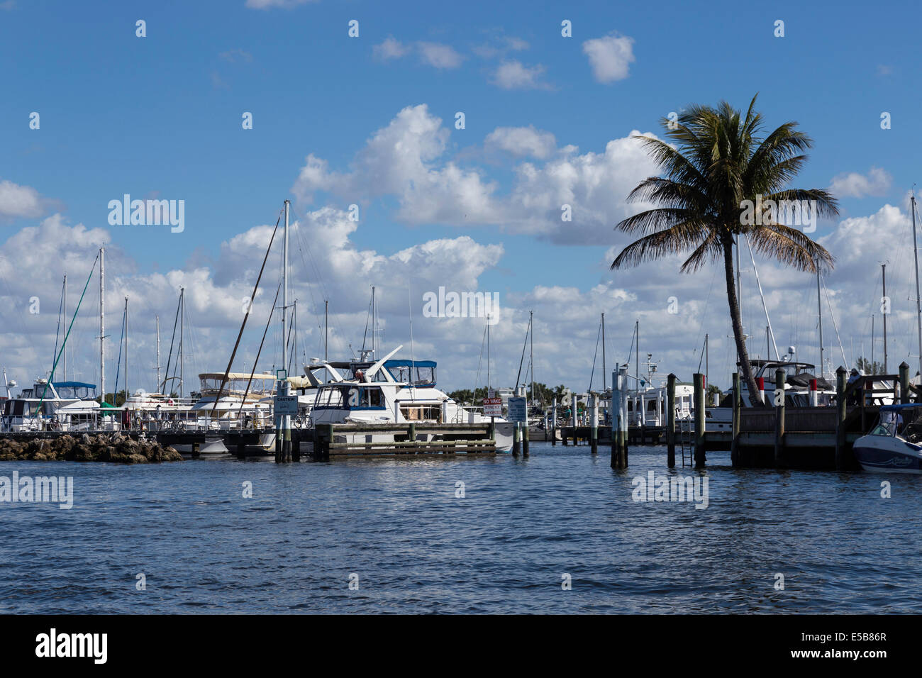 Waterfront in Punta Gorda, Florida, USA Stock Photo Alamy