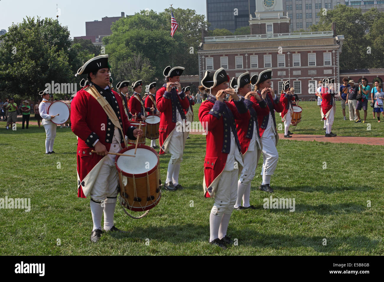 Fife and drum band hires stock photography and images Alamy