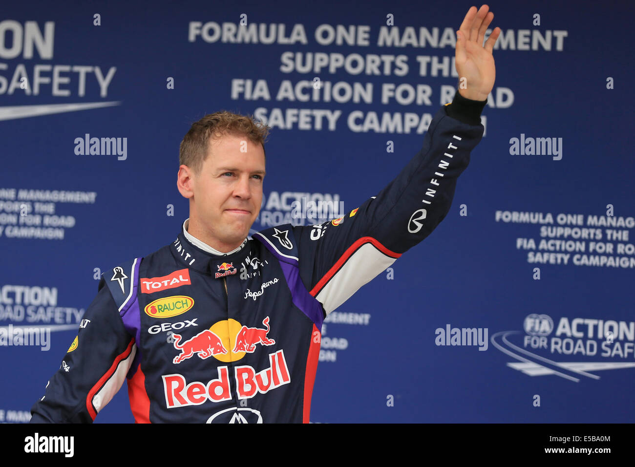 Budapest, Hungary. 26th July, 2014. Hungaroring track qualification day ...