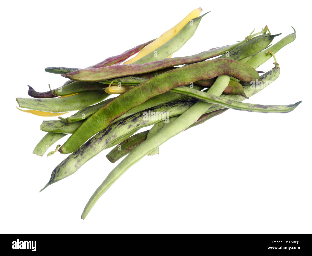 Fresh green beans Stock Photo