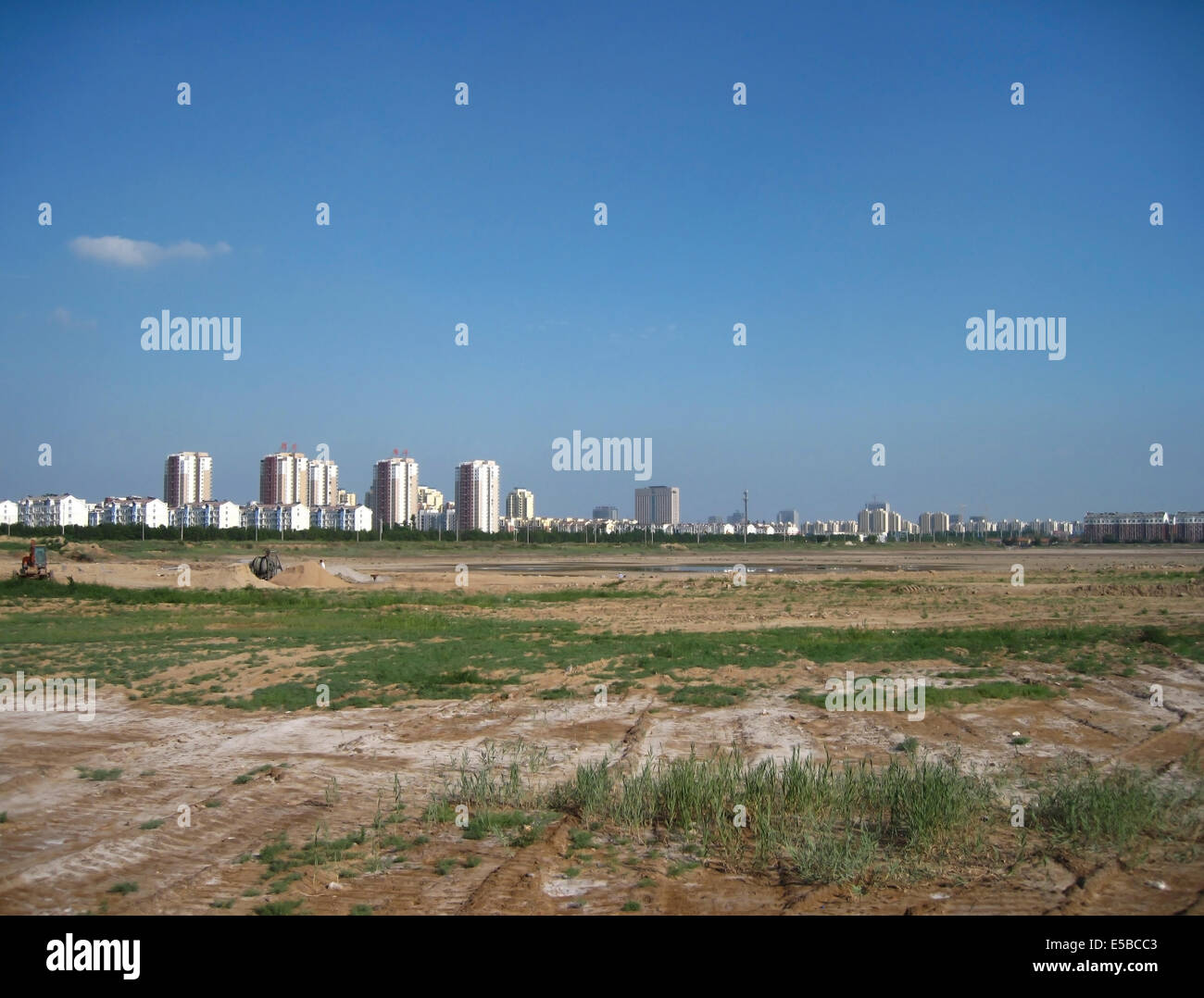 A Dongying City View Stock Photo